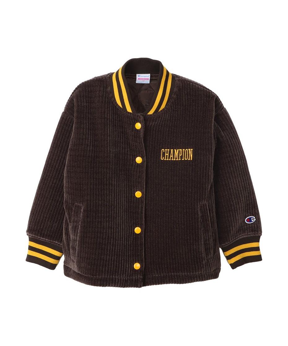 《セール》【公式】チャンピオン Champion ガールズ スナップジャケット 24FW ガールズカジュアル (CK-A608)★ キッズウェア 子供 子ども こども 子供服 キッズ服 championstore-10002095 Champion公式楽天市場店 サンプル画像3