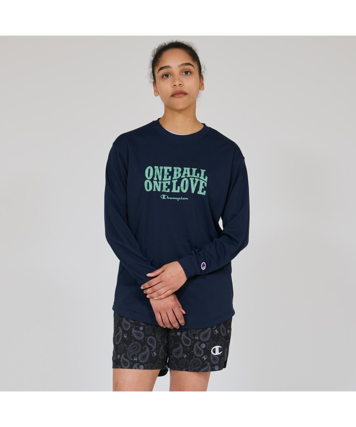 《10%OFFクーポン》【公式】チャンピオン Champion ウィメンズ ロングスリーブ Tシャツ バスケットボール (CW-EB411)★ BASKETBALL バスケ レディース チーム スポーツ ジム トレーニング 乾燥 UVカット 通気性 抗菌防臭