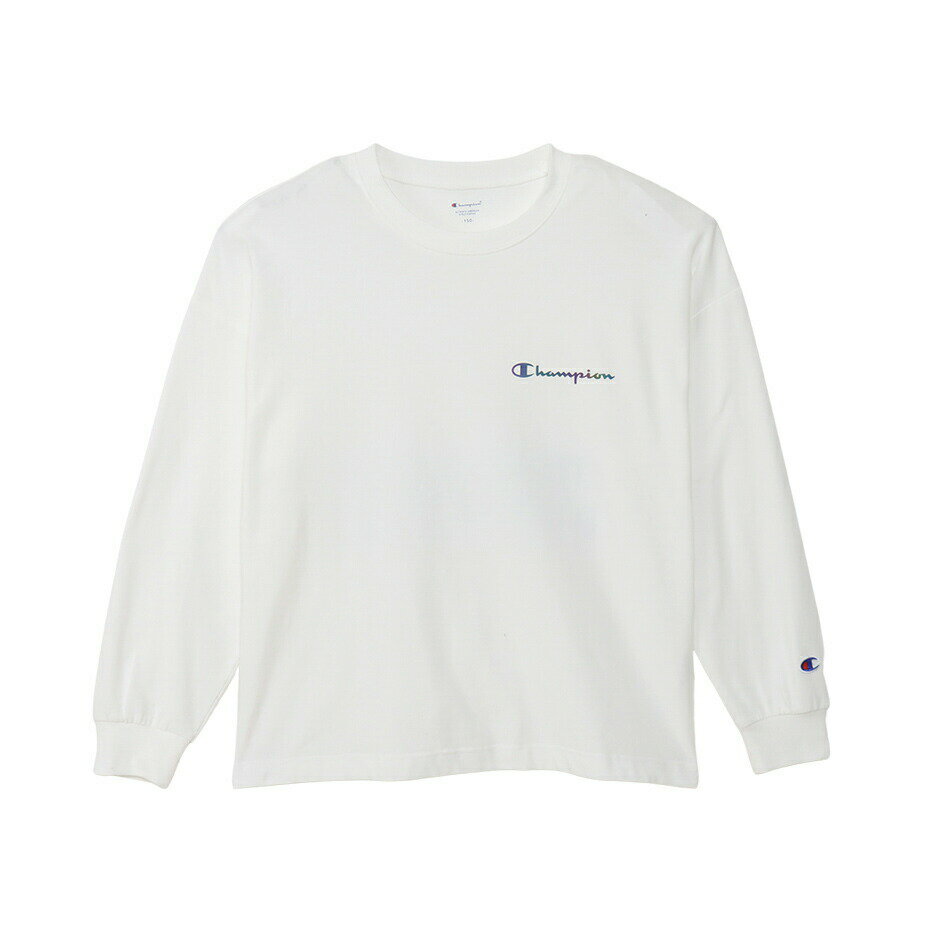 【公式】チャンピオン【MAX50%OFFセール】【 速乾 吸水 ストレッチ 】Champion キッズ ロングスリーブTシャツ 23FW スポーツ(CK-YS401)★子供 子ども こども 子供服 キッズ服 女の子 男の子 スポーツウエア スポーツウェア トレーニングウエア ロンT 長袖 Tシャツのサムネイル