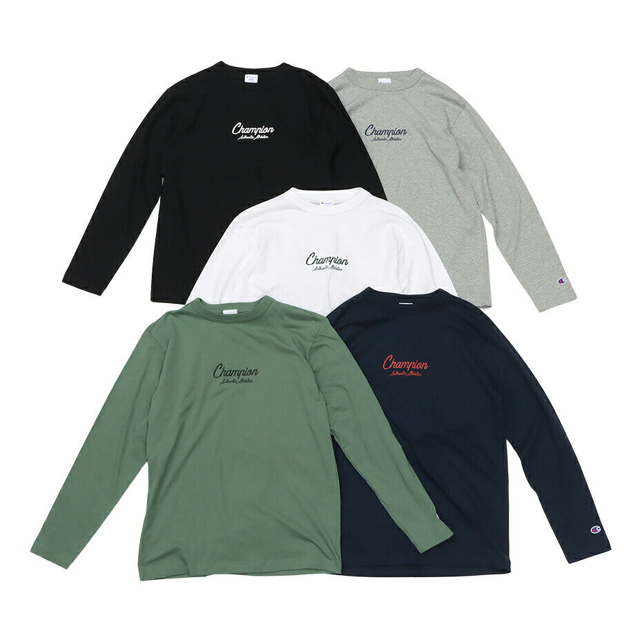 楽天Champion公式楽天市場店【公式】チャンピオン【50％OFFセール】Champion ロングスリーブTシャツ 24FW ベーシック（C3-A413）★ メンズ レディース ロンT 長袖 長袖T
