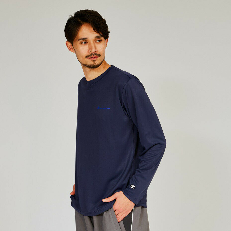【公式】チャンピオン【70%OFFセール】【 抗菌 防臭 速乾 UVカット 】 Champion ロングスリーブTシャツ 24FW スポーツ チャンピオン(C3-AS401)★ スポーツ ユニセックス レディース メンズ ジム トレーニング ロンT 長袖 長袖Tのサムネイル