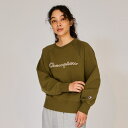 【公式】チャンピオン【30%OFFセール】 Champion ウィメンズ テックウィーブ テリー クルーネックスウェットシャツ 24FW スポーツ チャンピオン...