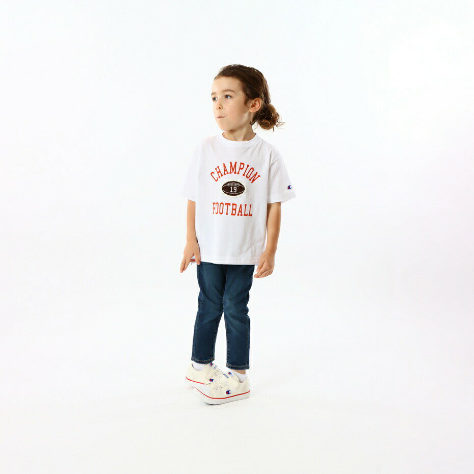 【公式】チャンピオン【50%OFFセール】Champion キッズ ショートスリーブTシャツ 24SS ボーイズカジュアル(CK-Z312) ★ 子供 子ども こども 子供服 キッズ 女の子 男の子 Tシャツ ジュニア カジュアルのサムネイル