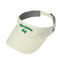 【公式】チャンピオン Champion 【30%OFFセール】ウィメンズ サンバイザー 24SS 【春夏新作】GOLF チャンピオン(CW-ZG702C)★ レディース 女性用 女性 スポーツウエア ジム ウエア トレーニング ゴルフ ゴルフウエア その1