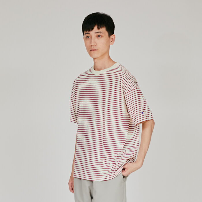 楽天市場】チャンピオン(柄ボーダー)(Tシャツ・カットソー 楽天市場】チャンピオン(柄ボーダー)(Tシャツ・カットソー