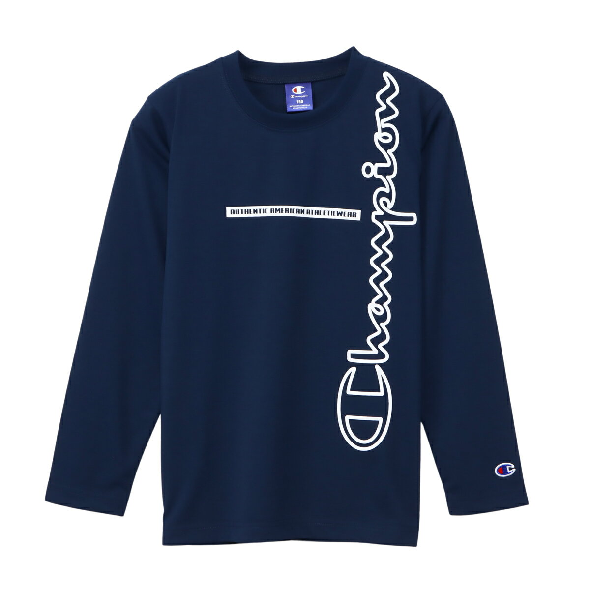 楽天Champion公式楽天市場店【公式】チャンピオン【30％OFFセール】【 速乾 吸水 】Champion キッズ ロングスリーブTシャツ 25SS スクールボーイズ チャンピオン（CK-BS403）★ キッズウェア 子供 子ども こども 子供服 キッズ服 女の子 男の子
