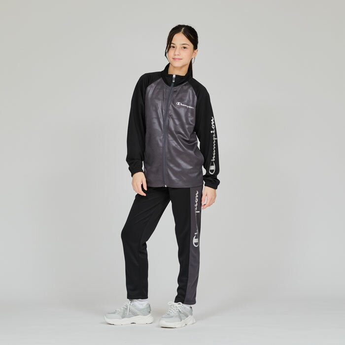 【公式】チャンピオン【30%OFFセール】【 速乾 吸水 】Champion キッズ トレーニングスーツ 25SS スポーツ チャンピオン(CK-BSW05)★ キッズウェア 子供 子ども こども 子供服 キッズ服 女の子 男の子