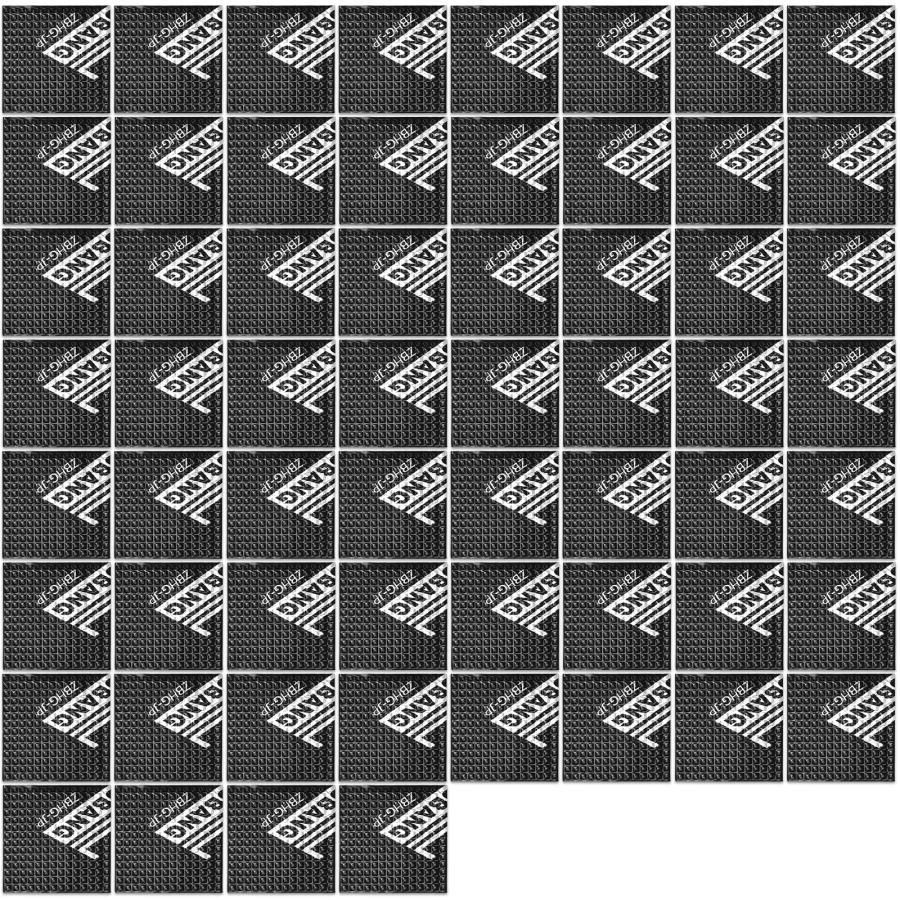 ZHUBANG 制振シート デッドニング 遮音 車 制震シート 車 防音 制振 防音フォームパネル 吸音シート 100mm×100mm×2mm 60