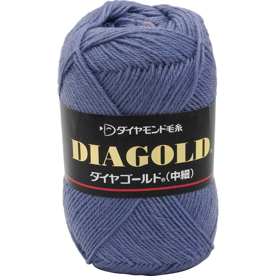 乐天商城 - ダイヤ毛糸 ダイヤモンド毛糸 ダイヤゴールド 中細 col.370 ブルー 系 50g 約200m 10玉セット