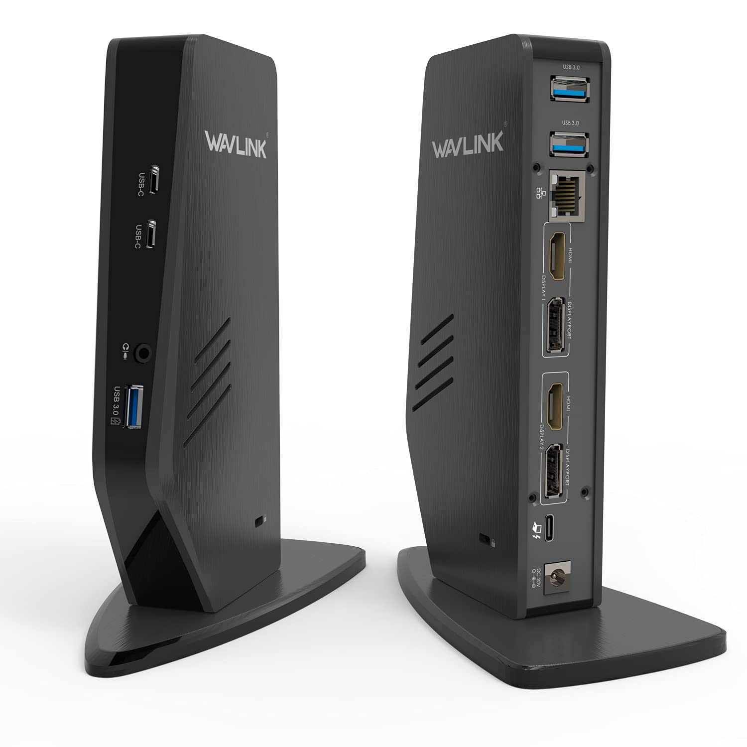 ブランド: WAVLINK カラー: ブラック サイズ: 縦置きUSB-C ユニバーサルドッキングステーション PD 65W