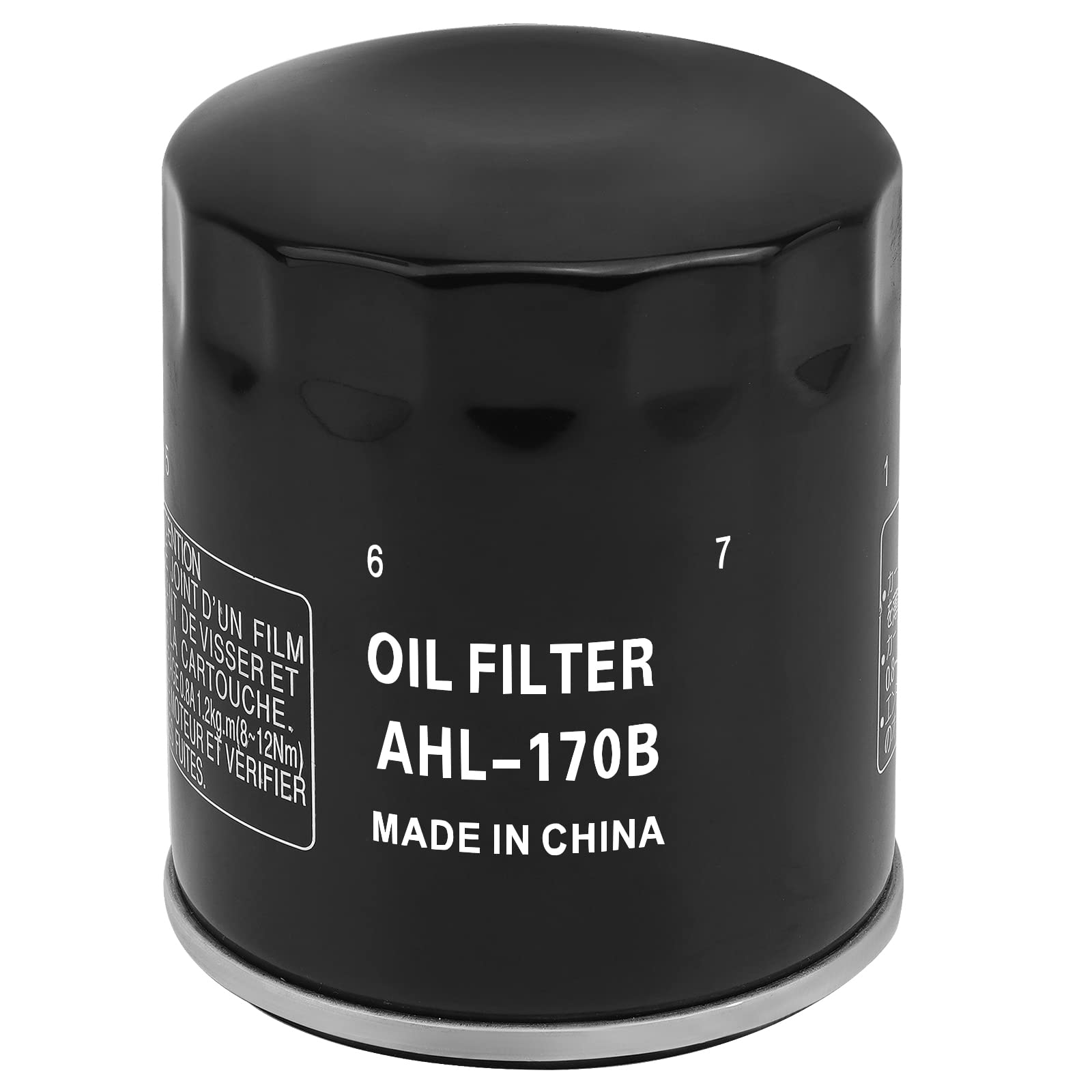樂天商城 - AHL バイク用 オイルフィルター 適用: ハーレー FLST/FLSTC/FLSTF/FLSTN/FLSTS/FLTC/FLTCU/FLTR/FLTRI/FLT80/FLT 82 (黒) 適合車 多種 オイルエレメント 耐久性 修理 予備用