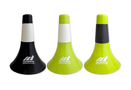 6個入り 緑色＋白色グリップ DOMINATE(ドミネイト) バスケットボールコーン (Rip Cone) リップコーン 正規品 プロアスリート・オリンピック選手使用