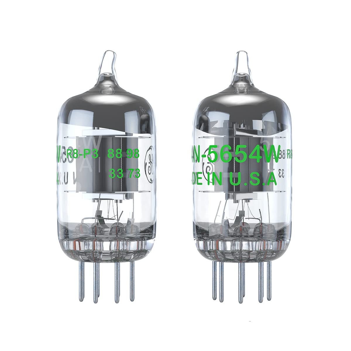 Fosi Audio 真空管7ピン 5654W TUBE-01 (J) TUBE-02 (J) TUBE-03(J) 6AK5 6J1 6J1P EF95 交換可能 2PCS プリアンプ電子真空管 真空管シリーズ パワーアンプグレード ペアリングチューブ 真空管 2本セット BOX X3/BOX X4 chance-k-10061638 KNK chance パッケージ画像
