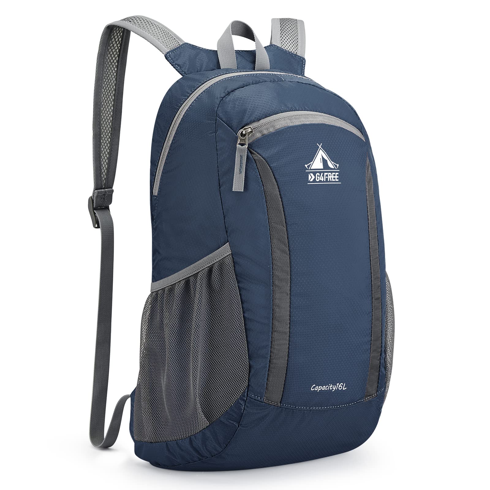 Rakuten - [G4Free] 16 L ハイキング デイパック 軽量 ナイロン パッカブル バックパック 旅行 キャンプ アウトドア メンズ レディース