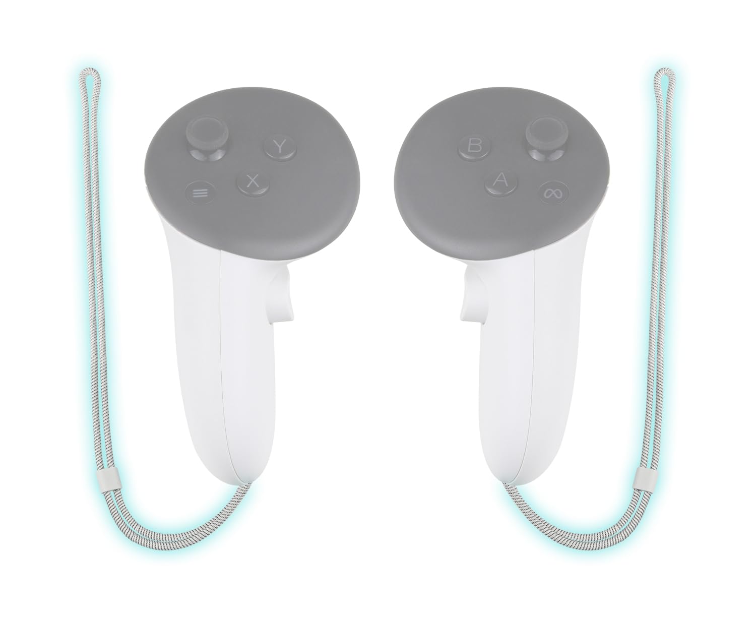 SOULWIT 1 Pair 交換用 コントローラー ストラップ for Meta Quest3/Quest 3 用 互換性 コントローラー リストストラップ for Oculus Quest3S/Quest 3S 用 腕 ハンド ストラップ 丈夫で 調整可能 リフティングス