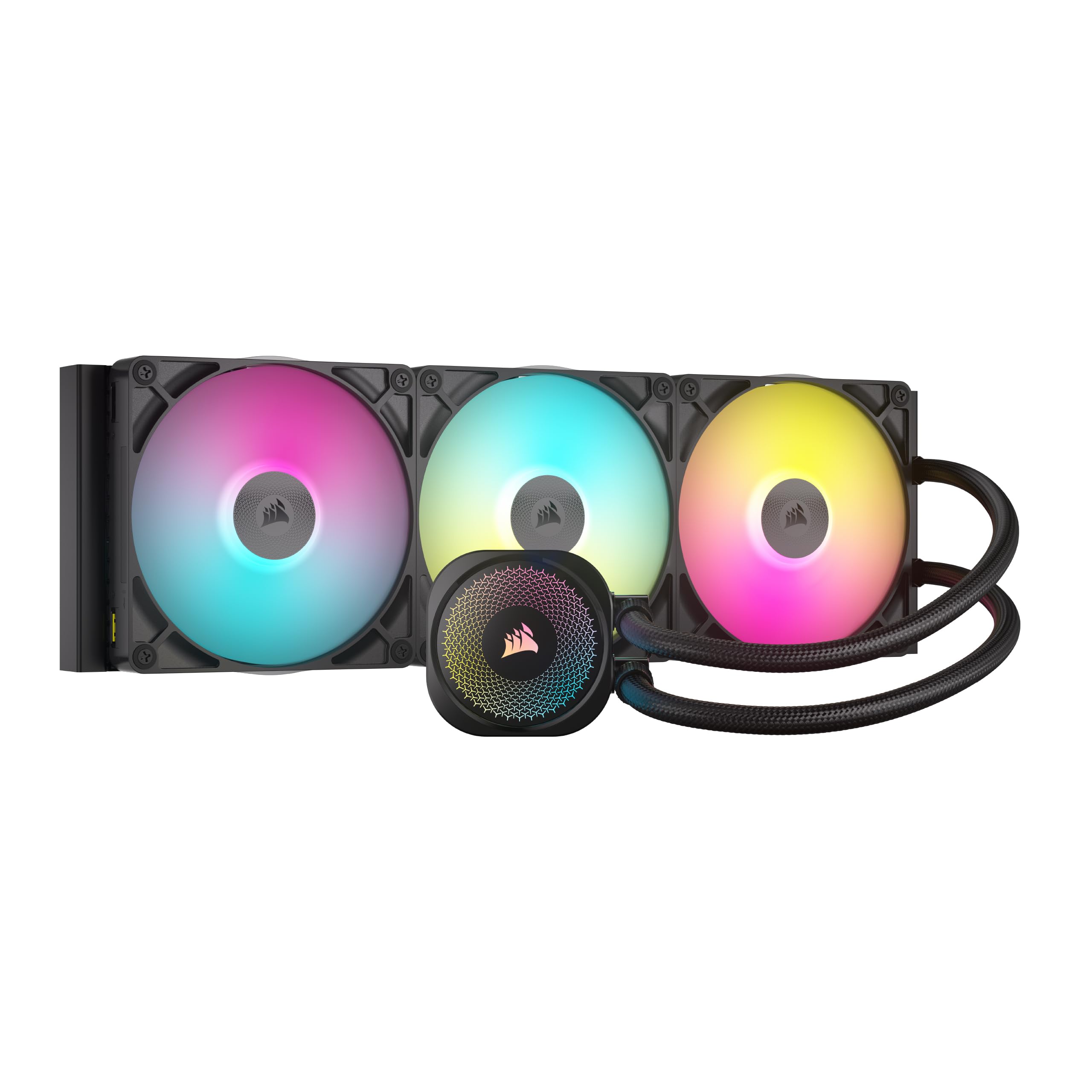 Rakuten - CORSAIR iCUE LINK TITAN 420 RX RGB 水冷CPUクーラー 静音設計 RX140ファン搭載 LGA1851/1700 AM5/AM4対応 ブラック CW-9061019-WW