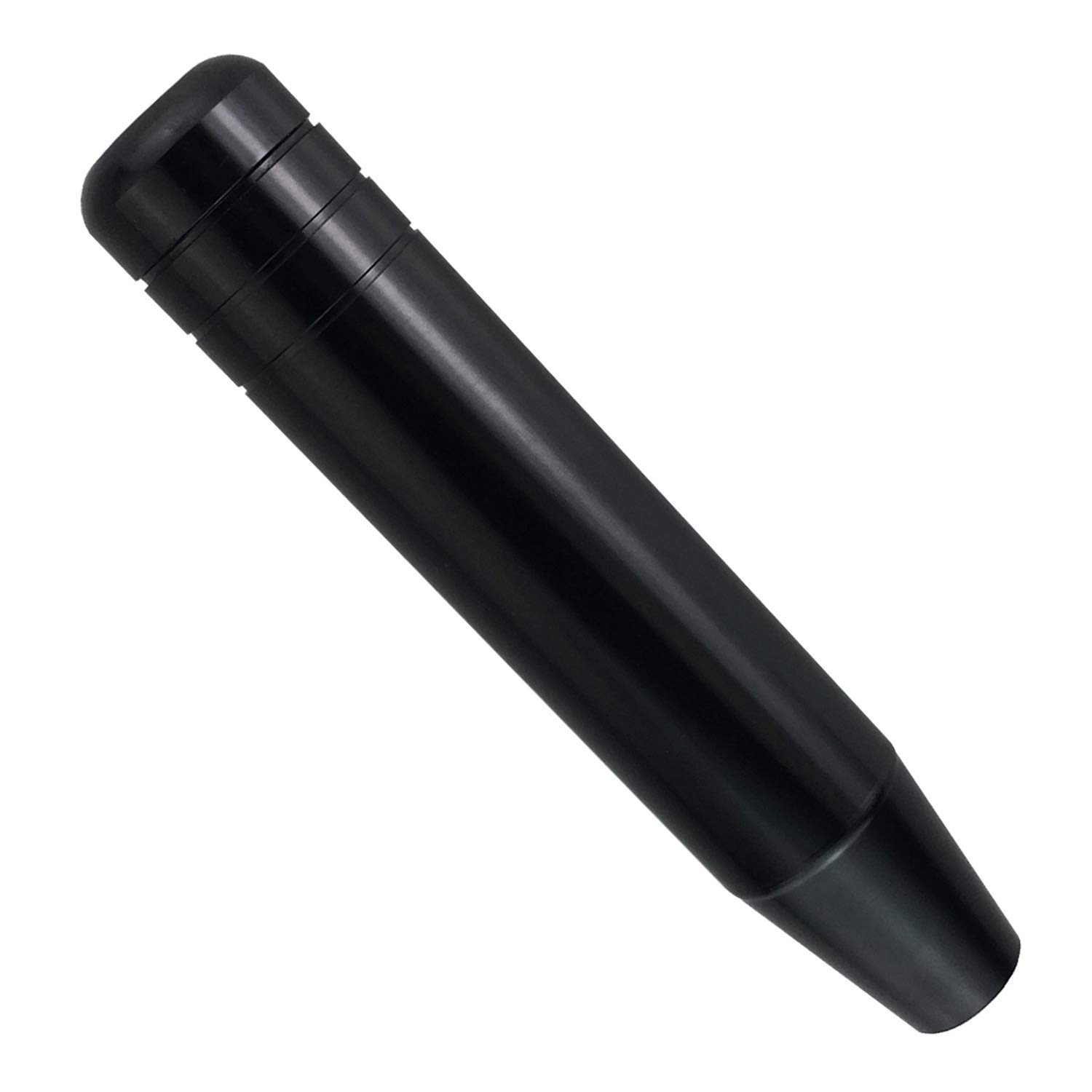 Rakuten - Abfer ギア スティック レバー シフター ノブ車用 シフトノブ ロングアルミシフトノ (Black)
