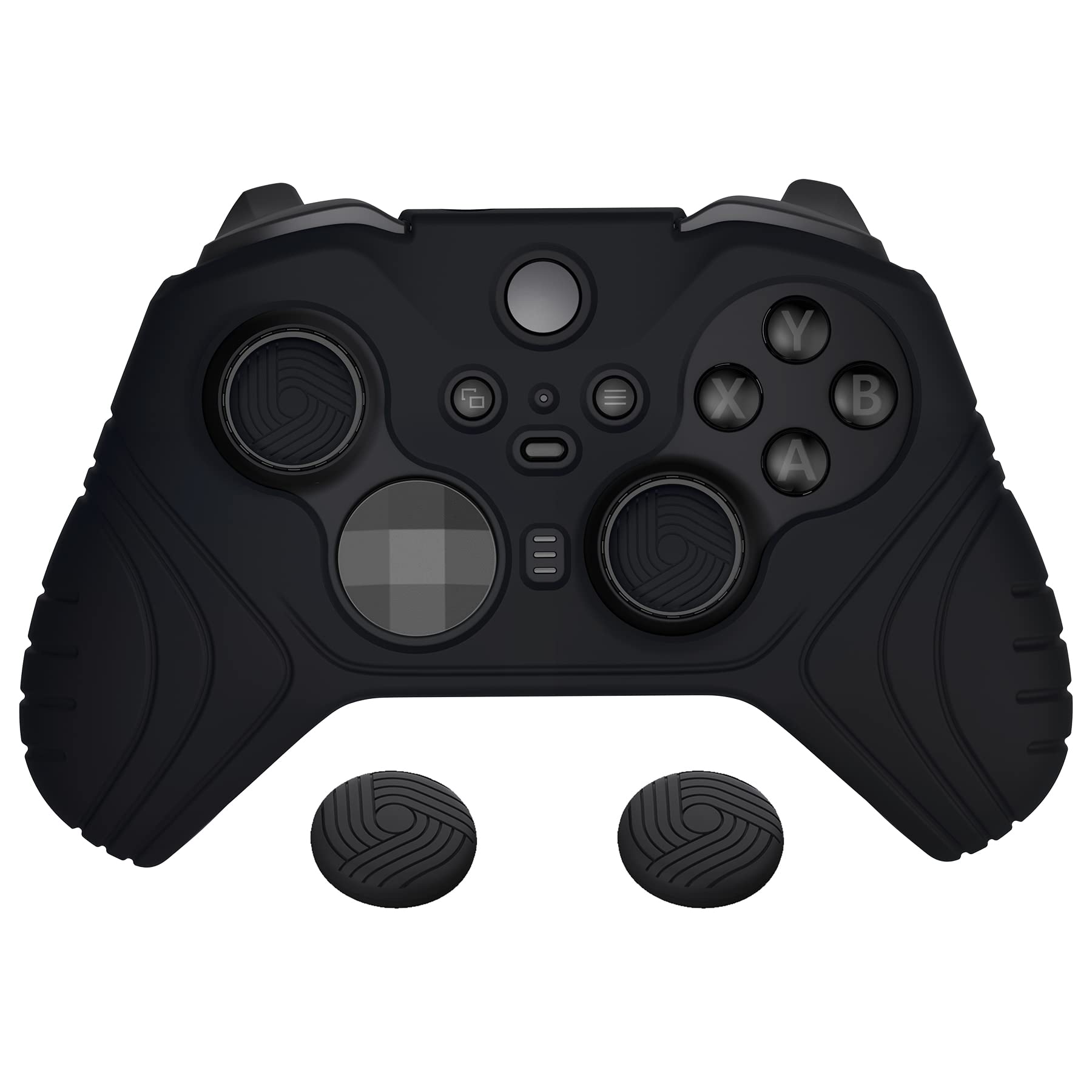PlayVital Xbox Elite Wireless Controller Series 2 Coreに対応用保護カバー、ソフトラバースキンやサムスティックキャップカバー付き