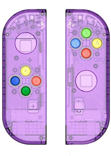 ZOYUBS Switch ニンテンドースイッチ Joy-Con カラー置換ケース代わりケース 外殻 Switch Joy-Con 交換ケース ボタンカバー付 アナログスティックカバー+ボタンカバー ABXYボタン 方向ボタン 保護カバ