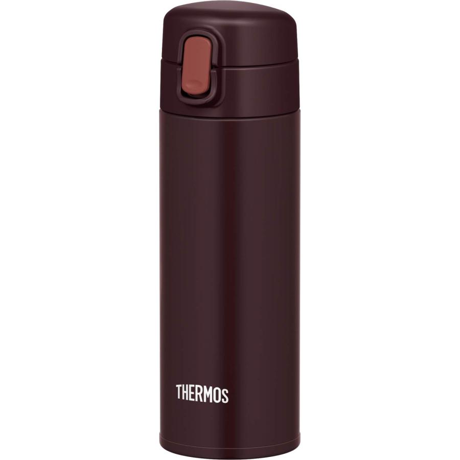 乐天商城 - サーモス 水筒 真空断熱ストローボトル 350ml ブラウン 保冷専用 FJM-350 BW