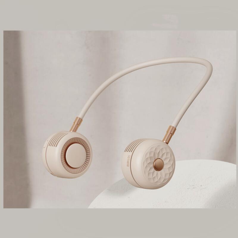 SOTHING首掛け扇風機-デイジ【2023首掛け扇風機】人気 PSE認証済み 携帯扇風機 折り畳み 3段階風量調節..