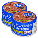 いなば CIAO チャオ ホワイティ かつお&おかか(かつお節) 85g×2缶 関東当日便