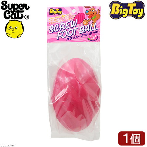 スーパーキャット BIGTOY スクリューフットボール ピーチの香り