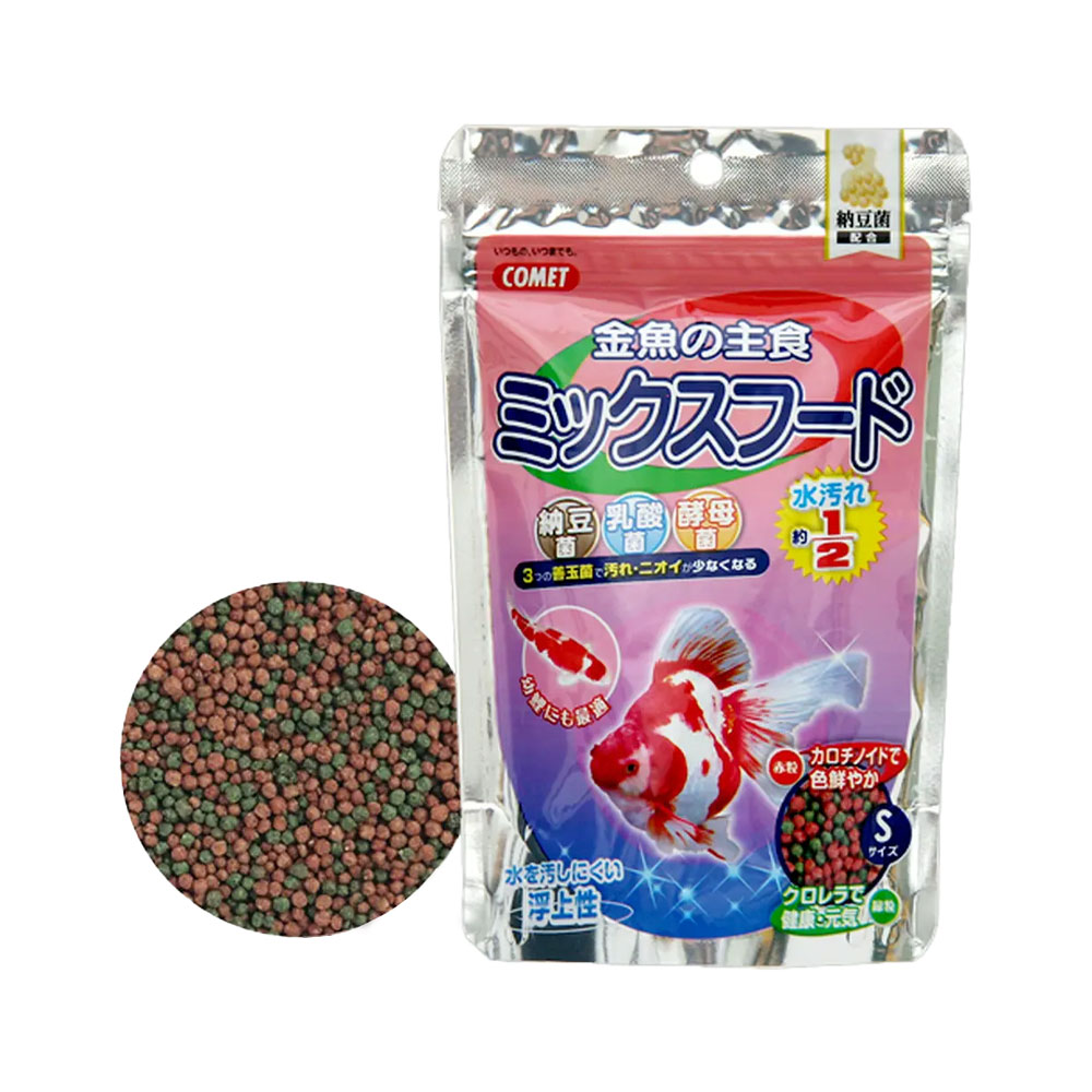 コメット 金魚の主食 ミックスフード 納豆菌 90g