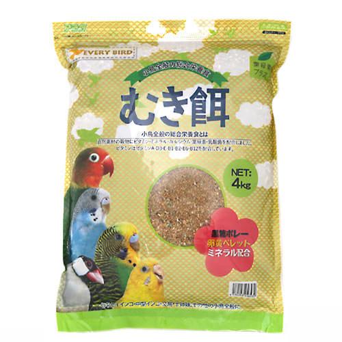 アラタ エブリバード むき餌 4kg お一人様5点限り 鳥 フード 関東当日便