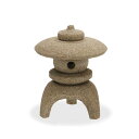 和風石材 丸雪見灯篭 小 水槽用オブジェ アクアリウム用品 水槽 オブジェ 関東当日便