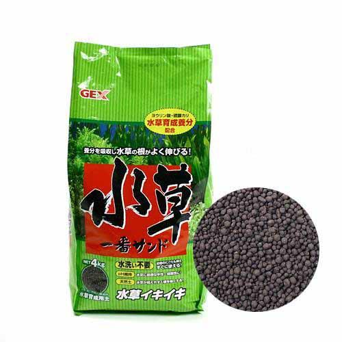 GEX 水草一番サンド 4kg 熱帯魚 用品 ソイル