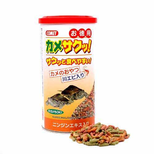 コメット カメサクッ お徳用130g 餌 エサ