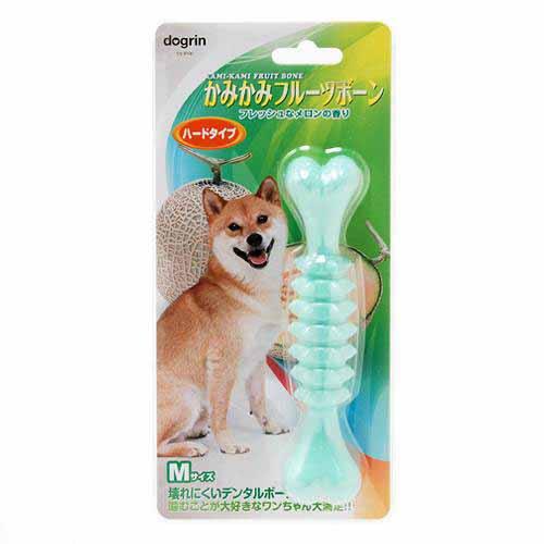 スーパーキャット かみかみフルーツボーン M メロン 犬 犬用おもちゃ デンタルケア【HLS_DU】 関東当日便