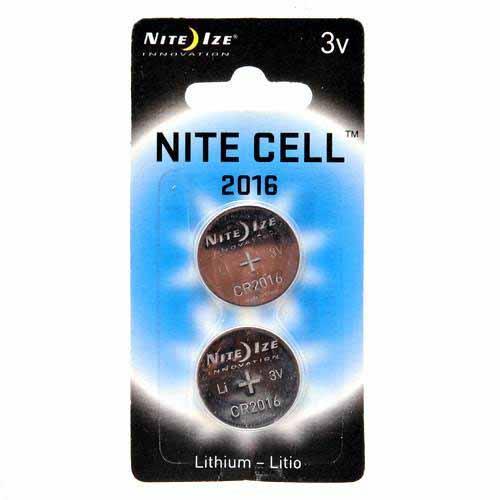 プラッツ NITE IZE 交換用リチウム電池 2P 犬 夜間 散歩用 LED点滅ライト