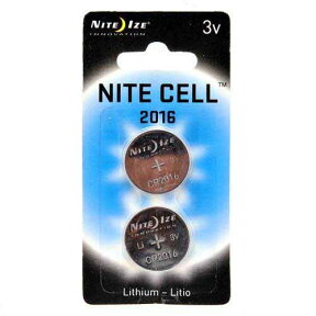 プラッツ　NITE　IZE　交換用リチウム電池　2P　犬　夜間　散歩用　LED点滅ライト【HLS_DU】　関東当日便