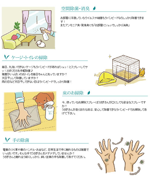 穂果 ラパンピード 300ml 消臭 除菌 防...の紹介画像2