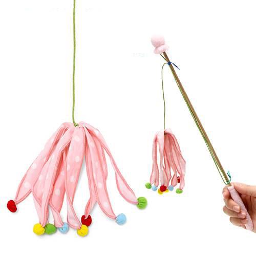 猫じゃらし レインボー いっしょにあそぼう おもしろダンス 1個 おもちゃ 関東当日便