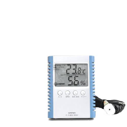 デジコンフォ2（デジタル湿度計/内外温度計）