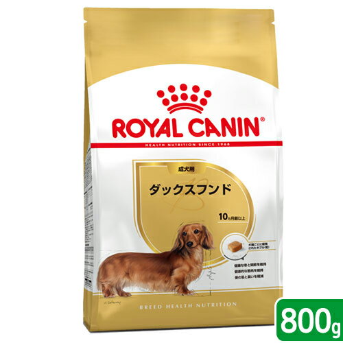 ロイヤルカナン　ダックスフンド　成犬用　800g　3182550788083　ジップ付　お一人様5点限り　関東当日便