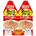 いなば 金のだしクリーム まぐろ しらす入り 60g (30g×2) キャットフード 金のだし 関東当日便