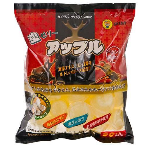 ミタニ　虫ゼリー　アップル　約17g×50個　3袋入り　昆虫ゼリー　カブトムシ　クワガタ　関東当日便