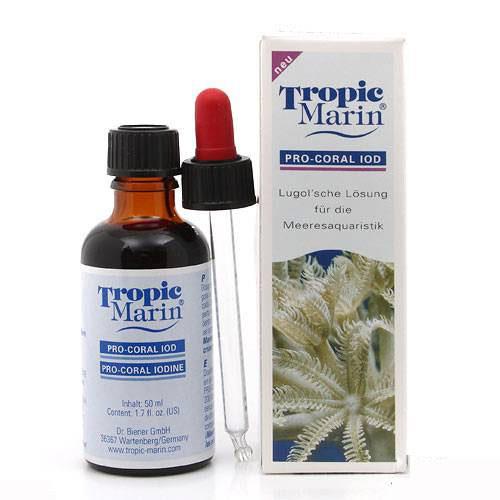 トロピックマリン PRO-CORAL IODINE ヨウ素 50mL 海水用添加剤