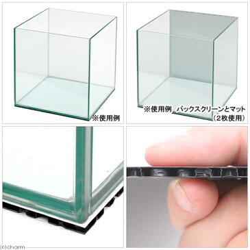 プラパール 30cmキューブ水槽用用マット ホワイト 30×30cm 1枚 関東当日便