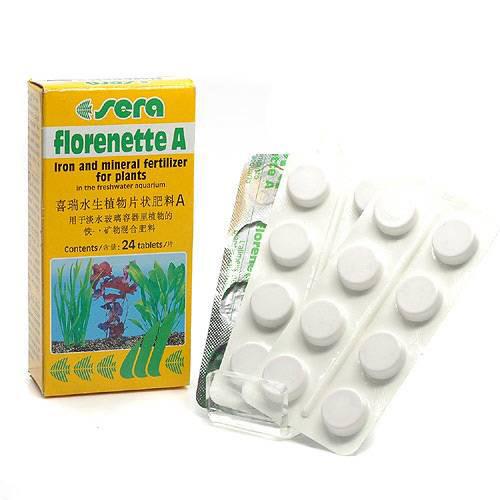 フロレネッテA 24錠 水草 栄養素 タブレット 錠剤