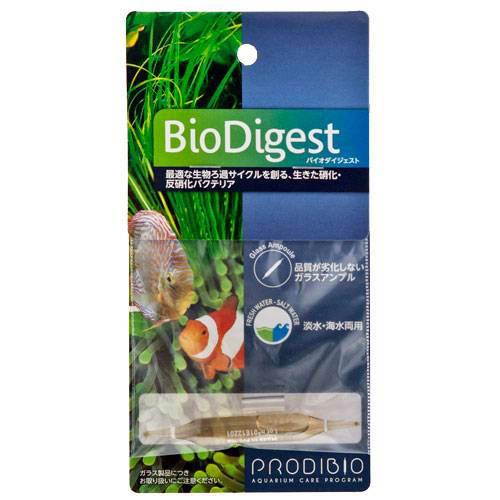 PRODIBIO BIO DIGEST バイオダイジェスト（淡水海水両用） 1本 バクテリア 熱帯魚 観賞魚