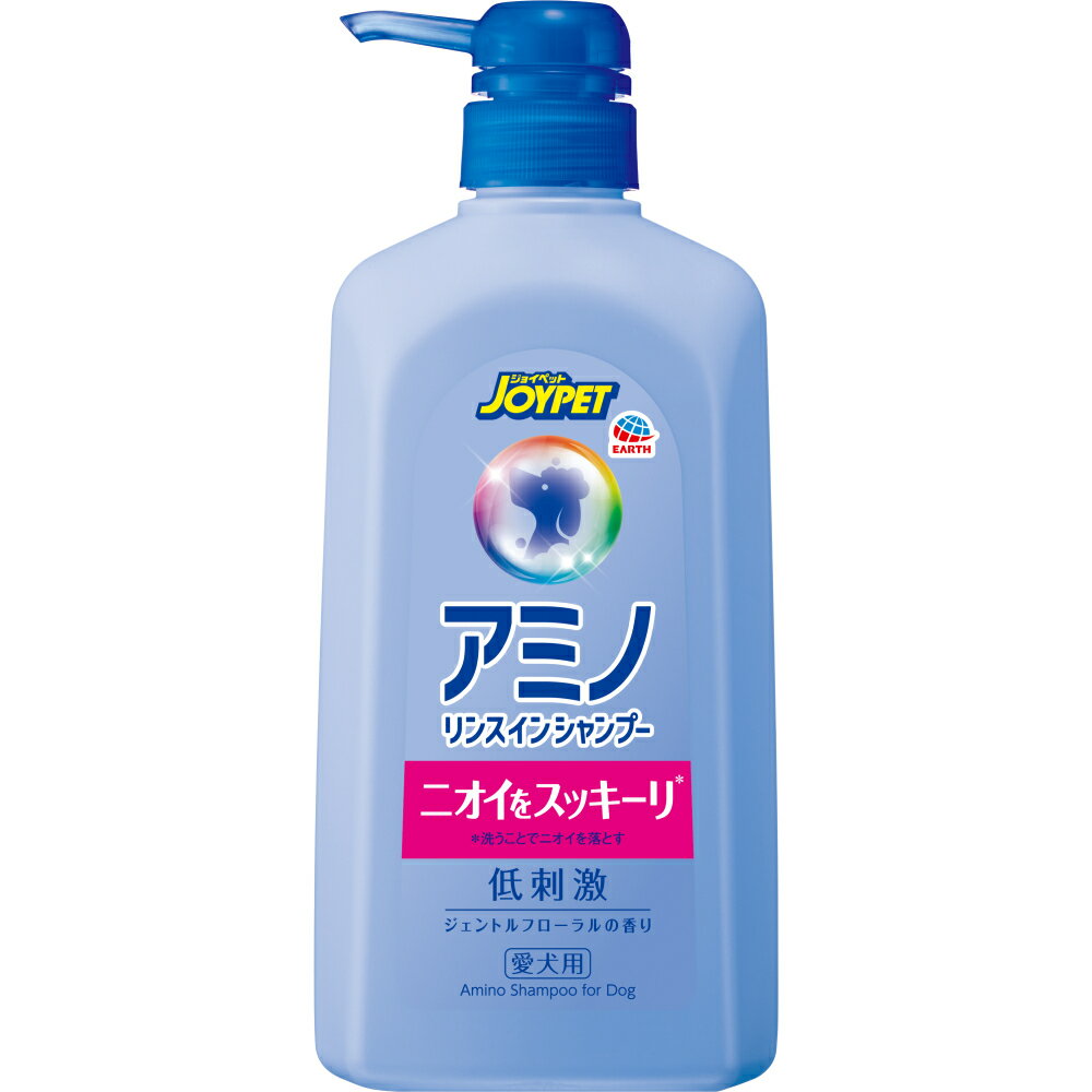 アースペット ジョイペット アミノリンスインシャンプー ポンプ 550ml