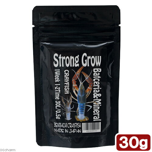 STRONG GROW 30g ゴーストザリガニ専用ミネラル＆バクテリア