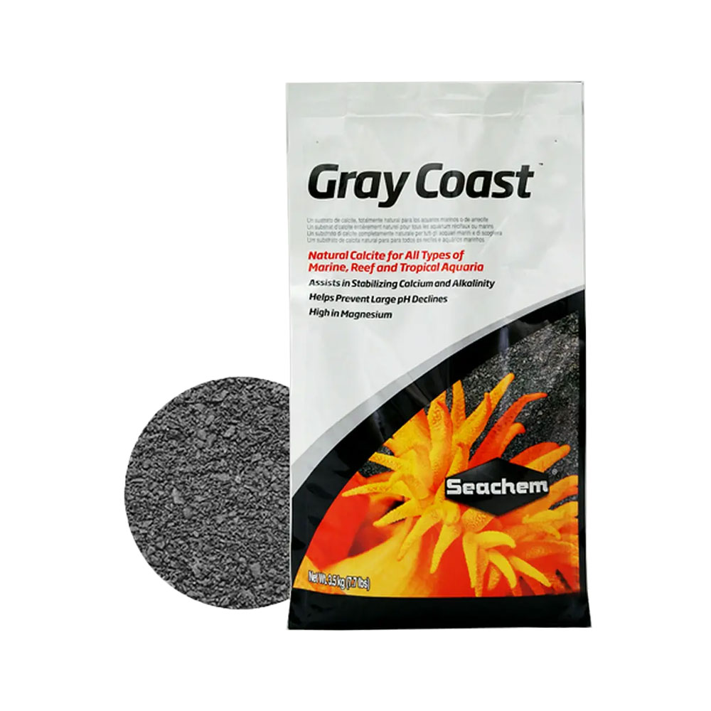 Seachem シーケム グレイコースト Gray Coast 3.5kg 海水用 カルシウム マグネシウム サンゴ 底床