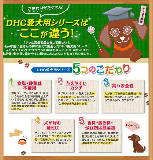 犬　サプリ　DHC　愛犬用つやつやビューティ　60粒　関東当日便