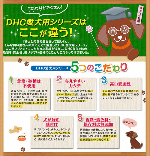 犬　サプリ　DHC　愛犬用ぱっちり　60粒　関東当日便